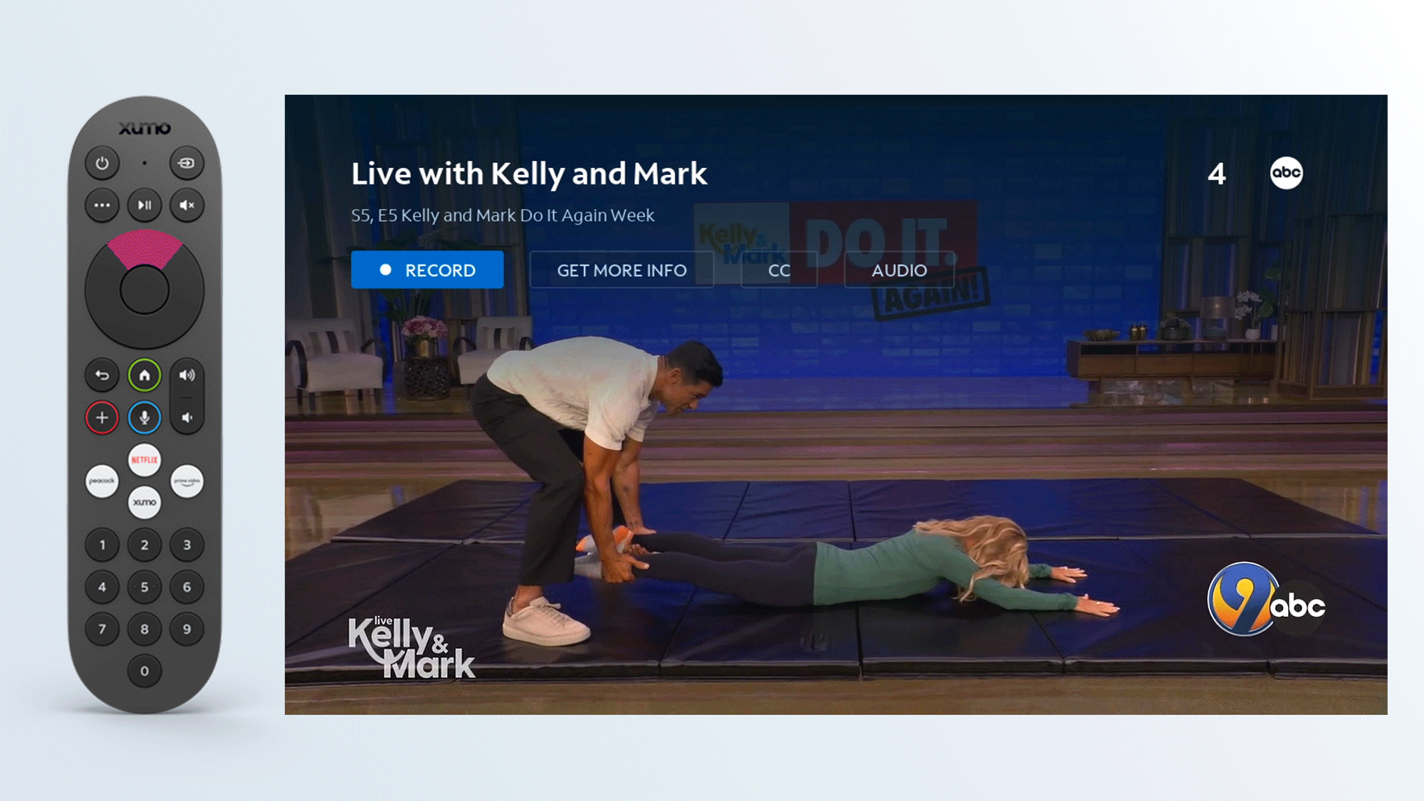 Viewing more information about a program in the Spectrum TV App
